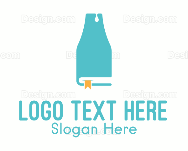 Milk Bottle Bookmark Logo