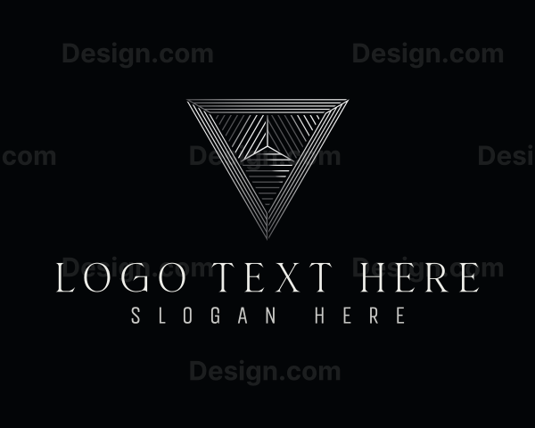 Premium Corporate Triangle Logo