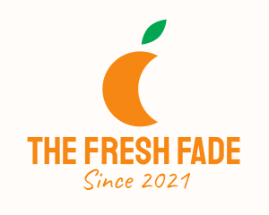 Orange Juice Fruit logo design