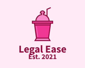 Pink Cooler Drink  logo