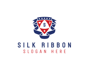 Club Shield Ribbon logo design