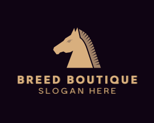 Stallion Horse Animal logo design