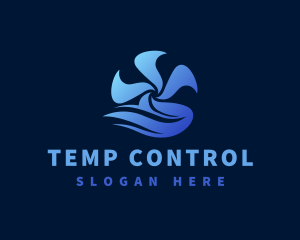 Cold Thermal Propeller logo design