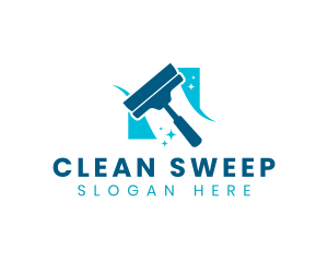 Squeegee Wiper Clean logo