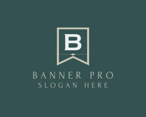 Luxurious Fashion Boutique Banner logo design