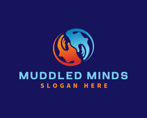 Hand Mind Wellness logo design