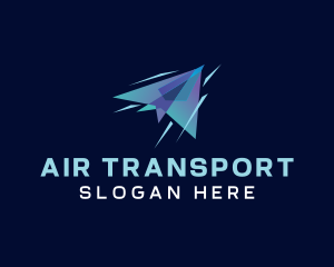 Pilot Plane Transport logo design