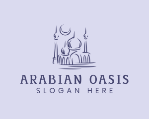 Muslim Mosque Structure logo