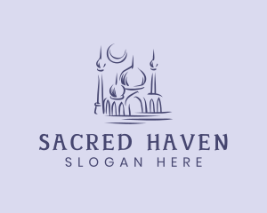 Muslim Mosque Structure logo