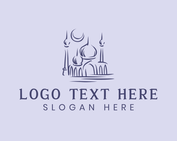 Mosque logo example 1
