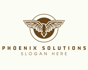 Wildlife Eagle Hunting logo design