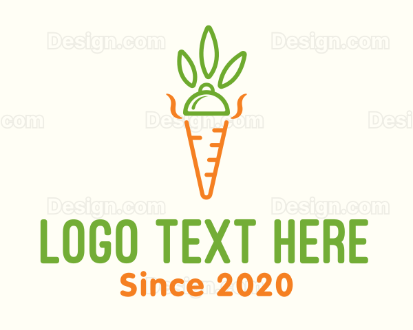 Carrot Food Cuisine Logo