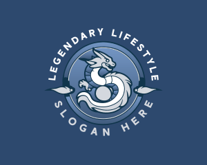 Dragon Myth Fantasy logo