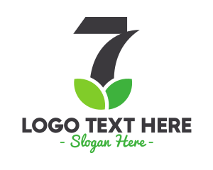 Leaf Number 7 logo