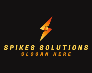 Electrical Power Bolt logo design