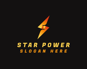 Electrical Power Bolt logo design