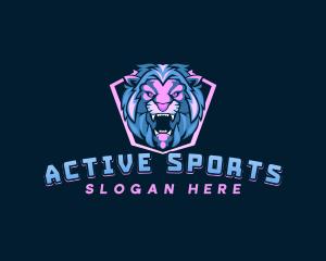 Lion Gaming Mascot Logo