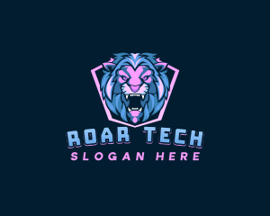 Lion Gaming Mascot logo