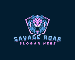 Lion Gaming Team logo design