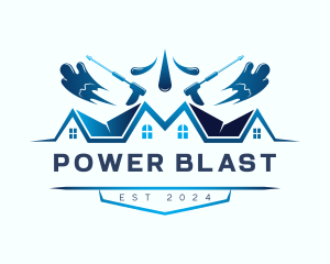 Power Wash Cleaning logo design