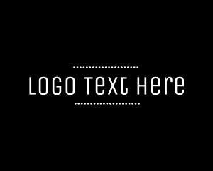 Business Signage Wordmark logo