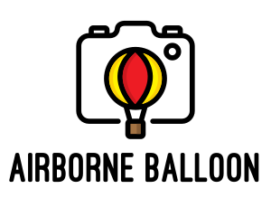 Balloon Camera Photography logo design