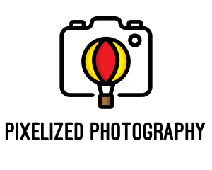 Balloon Camera Photography logo design