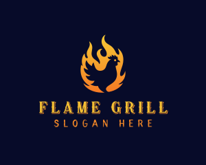 Chicken Flame Grill logo