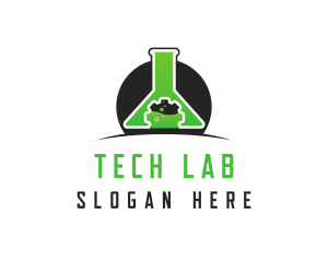 Technology Lab Experiment logo design