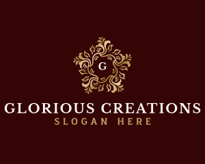 Premium Flower Royal logo design