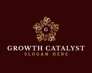 Premium Flower Royal logo design