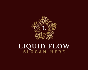 Premium Flower Royal logo design