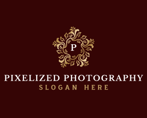 Premium Flower Royal logo design