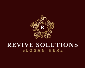 Premium Flower Royal logo design