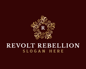 Premium Flower Royal logo design