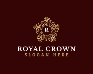 Premium Flower Royal logo design