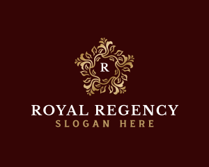 Premium Flower Royal logo design