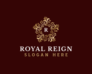 Premium Flower Royal logo design