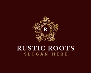 Premium Flower Royal logo design