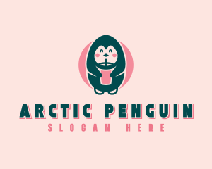 Smoothie Penguin Cafe logo