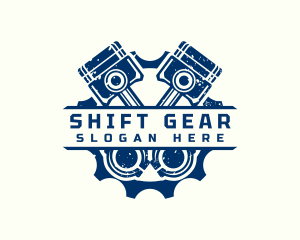 Mechanical Engine Gear logo design