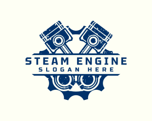 Mechanical Engine Gear logo design