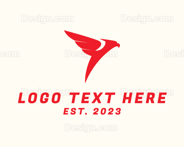 Flying Eagle Bird Logo