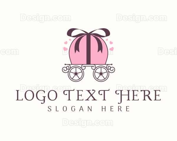 Ribbon Gift Carriage Logo