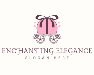 Ribbon Gift Carriage logo design