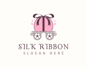 Ribbon Gift Carriage logo design