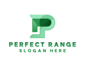 Agency Logistic Letter P logo design