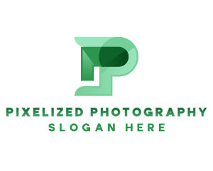 Agency Logistic Letter P logo design