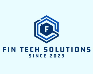 Tech Hexagon Digital Network   logo design