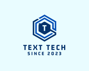 Tech Hexagon Digital Network   logo design